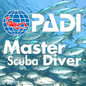 PADI Master Scuba Diver Safari