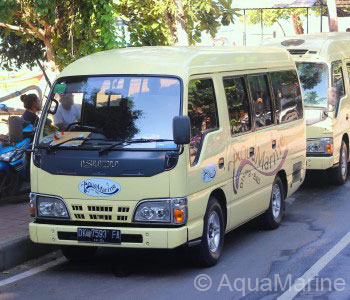 Bali Day Dive Trip - AMD-B Minibuse